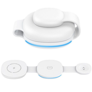 Chargeur sans fil 3 en 1 compact 15W - Blanc