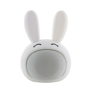 Enceinte Bluetooth Rabbit avec Oreilles Lumineuses - Blanc