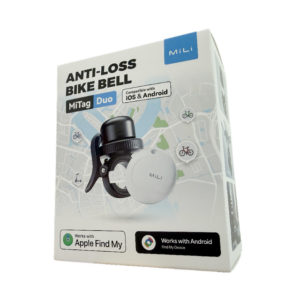 Sonnette Vélo/Trottinette Localisateur MitagDuo – Apple Find My / Android
