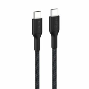 BELKIN Câble Tressé PCR USB-C vers USB-C 240W 2.0 3m (Noir)