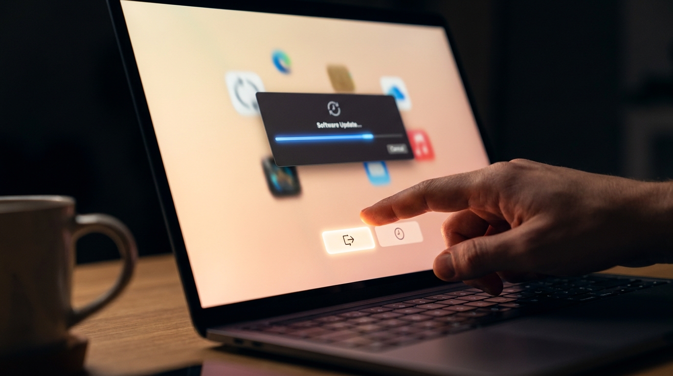 Mises à jour logicielles : pourquoi il ne faut jamais cliquer sur « plus tard »